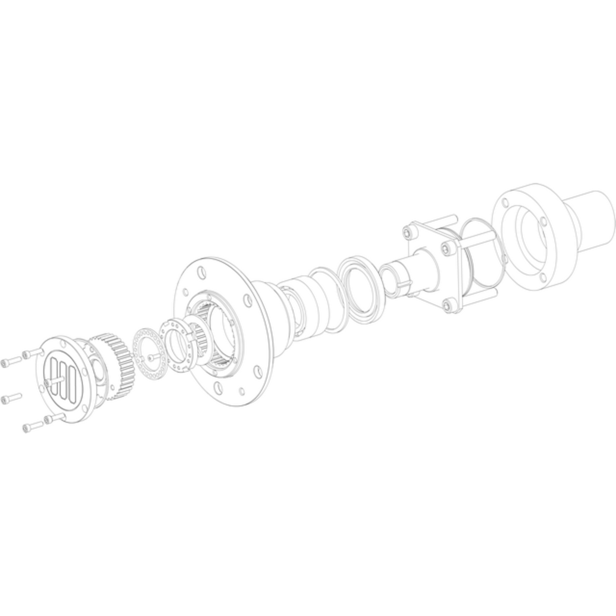 Комплект разгруженных полуосей НИВА (24 шлица/765 мм) без ABS