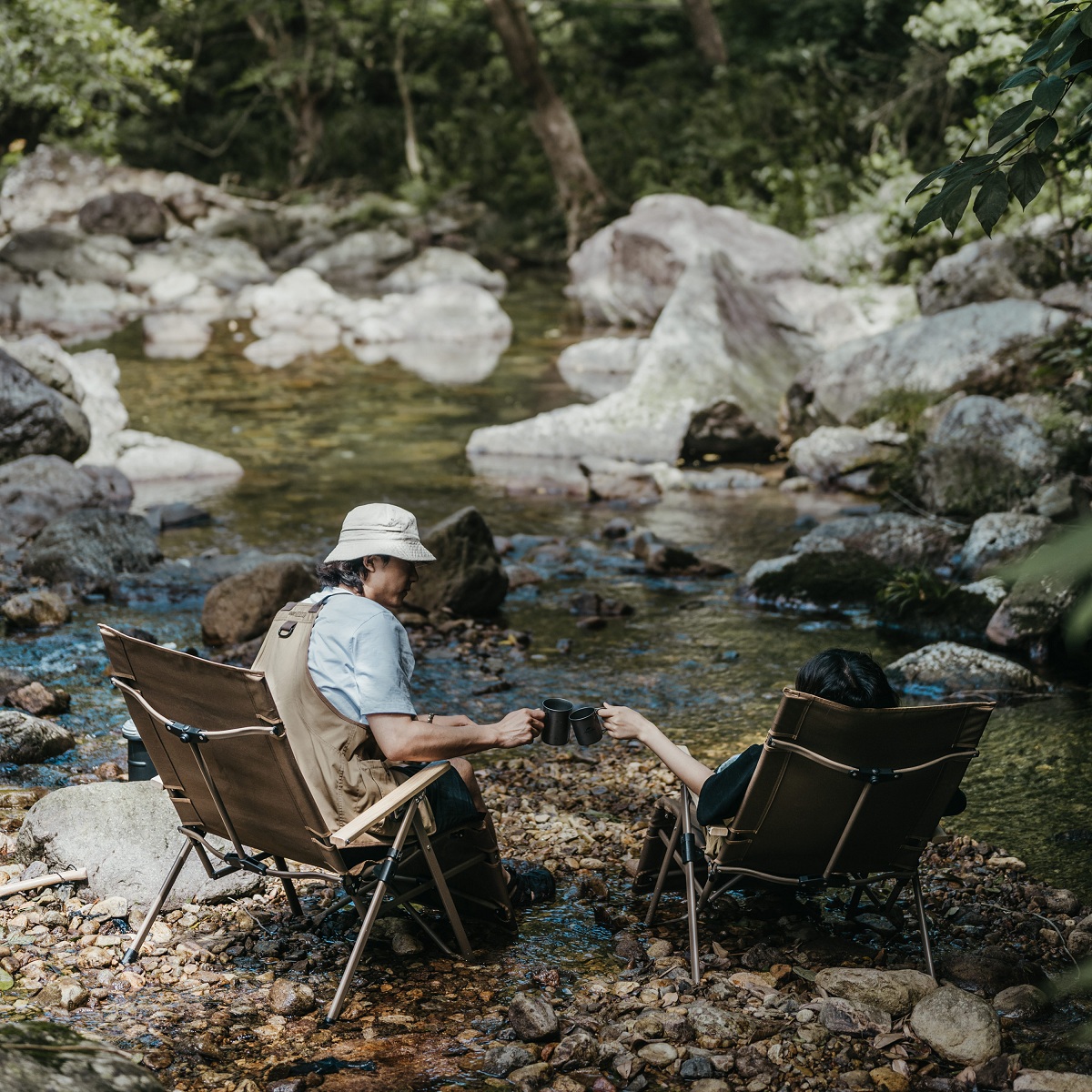 Кресло туристическое Naturehike Nightfall T08 складное, до 110 кг, черное