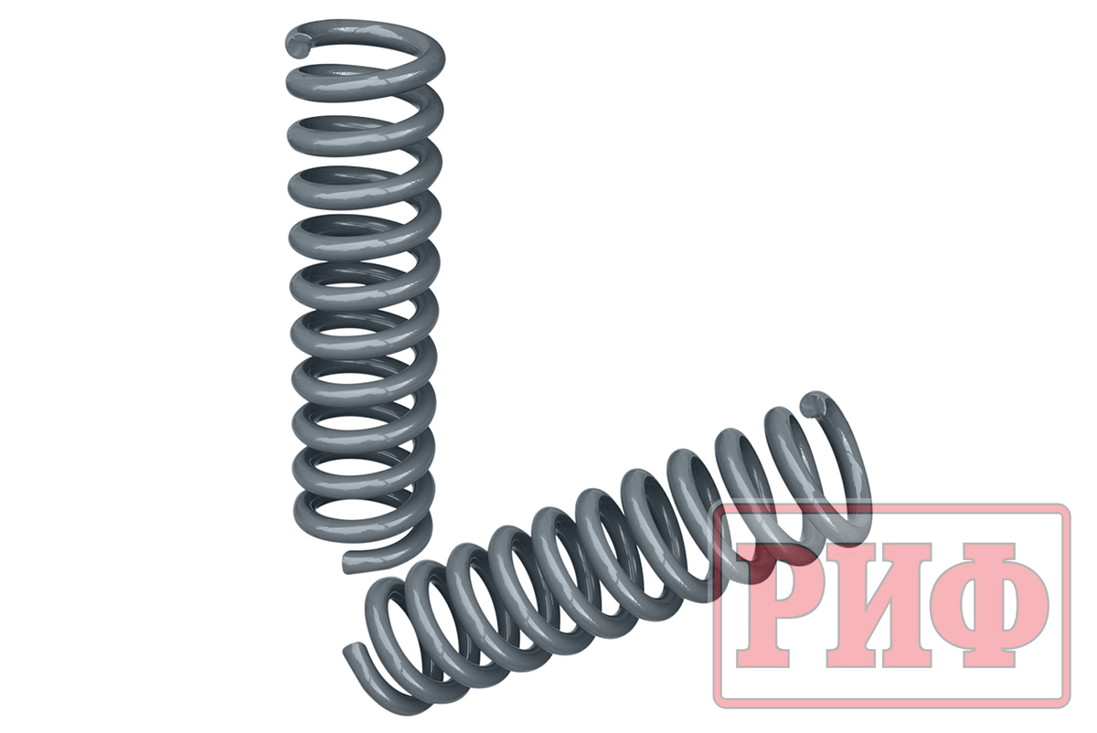 Пружины РИФ задние усиленные штатные SsangYong Rexton 2 XVT (независимая подвеска) +75 кг