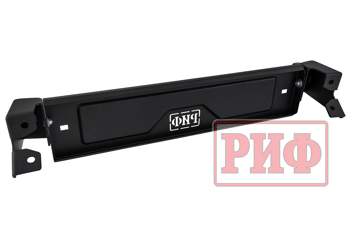 Бампер РИФ силовой задний Jeep Wrangler JL 2018+ с квадратом под фаркоп под штатные фонари, стандарт (для а/м с низкими перед. крыльями)