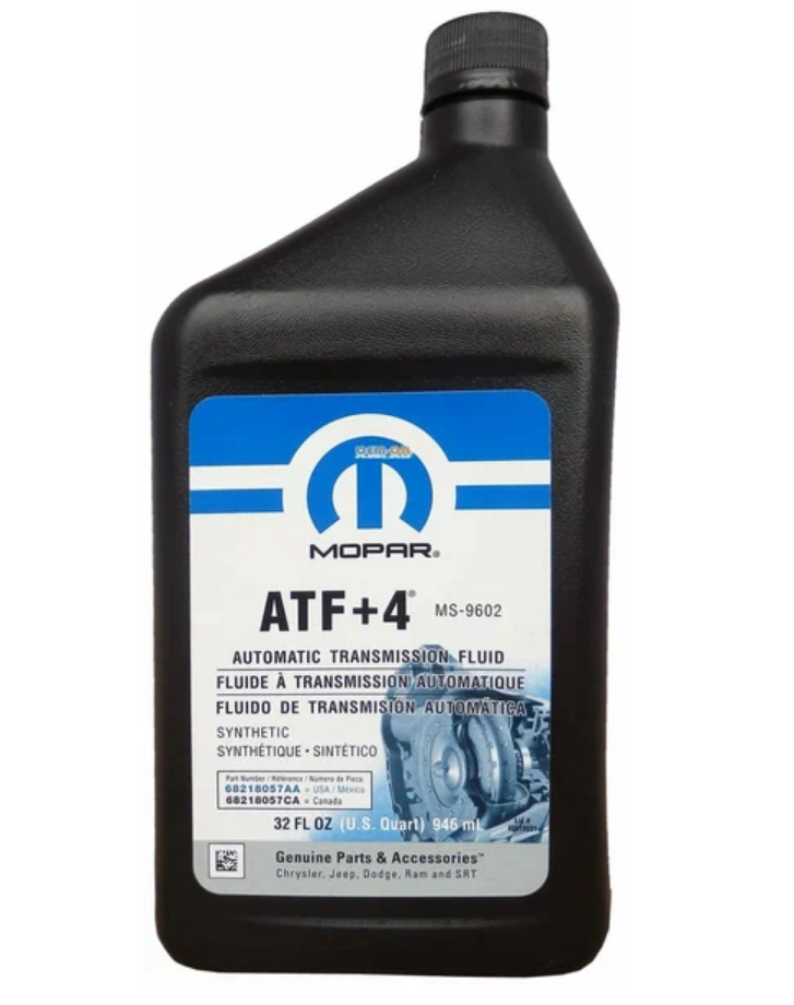 Масло АКПП/ГУР ATF+4  MOPAR, 0.946л