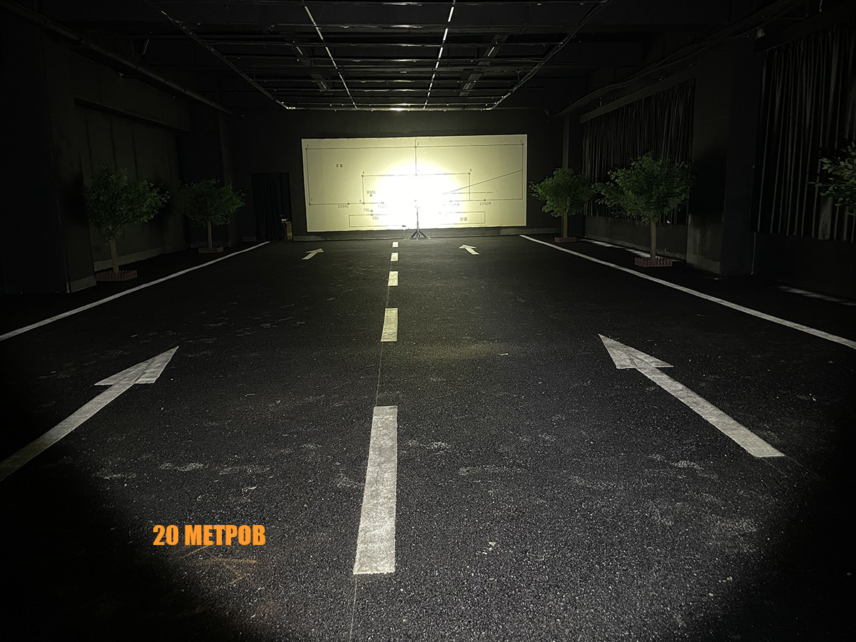 Светодиодная фара водительского света РИФ 160 мм 30W LED