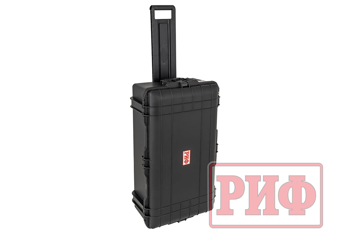 Кейс защитный ударопрочный РИФ 828х467х280 мм IP67 на колесах с телескопической ручкой