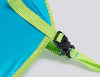 Палатка Naturehike P-Series 4-местная, алюминиевый каркас, голубая