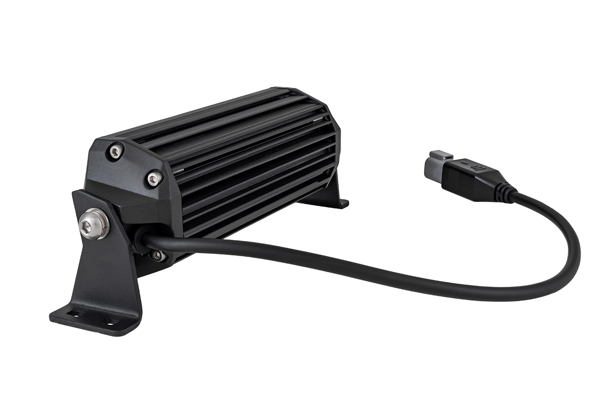 Светодиодная фара дальнего света AURORA 152 мм 45W с RGB подсветкой