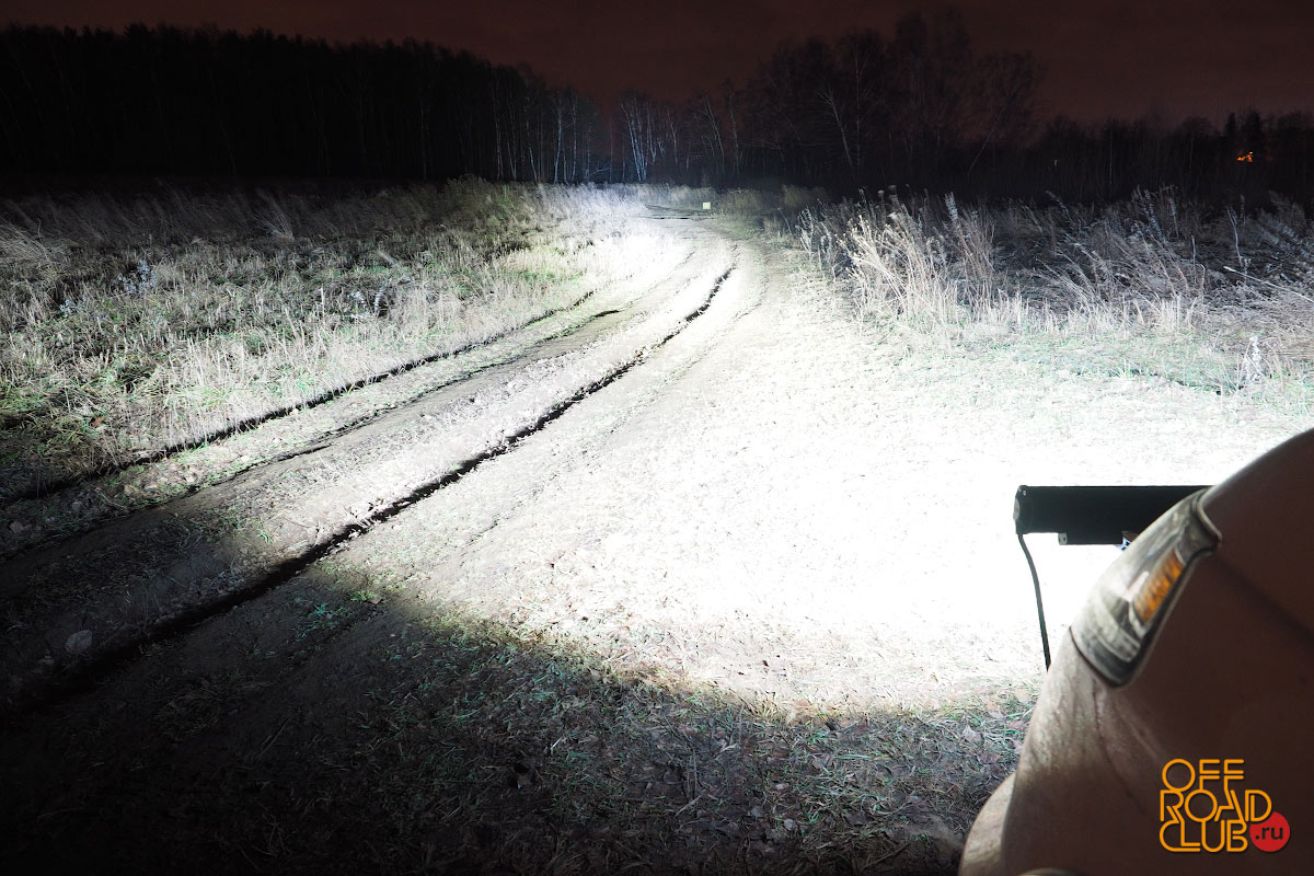 Светодиодная фара дальнего света РИФ 1118 мм 288W LED