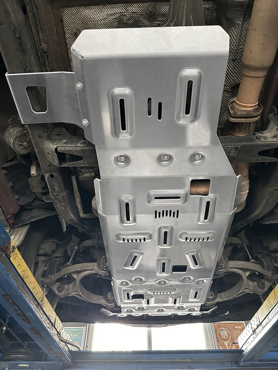 Защита Falcon радиатора, картера, РК, КПП для Dodge RAM 1500 2022-2024, алюминий, 8 мм