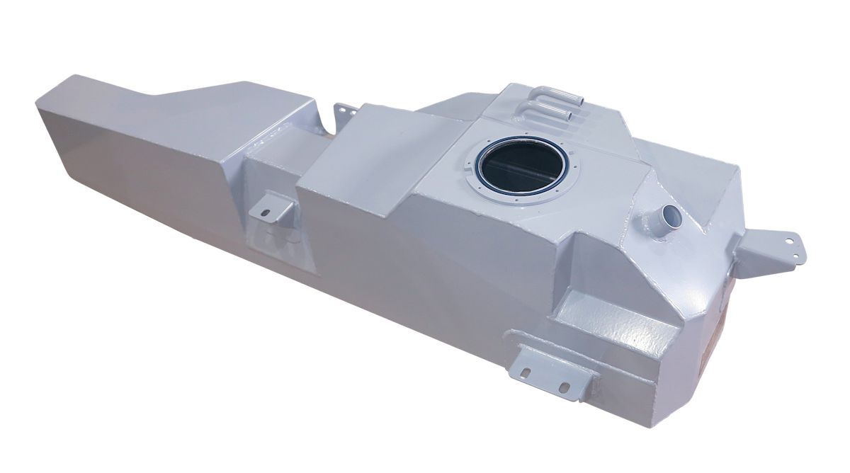 Бак топливный для Toyota LC300 c дизельным двигателем на 75л (вместо штатного дополнительного бака)