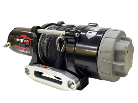 Лебедка для квадроцикла / снегохода 4REVO AX-3500S (Синтетический трос)