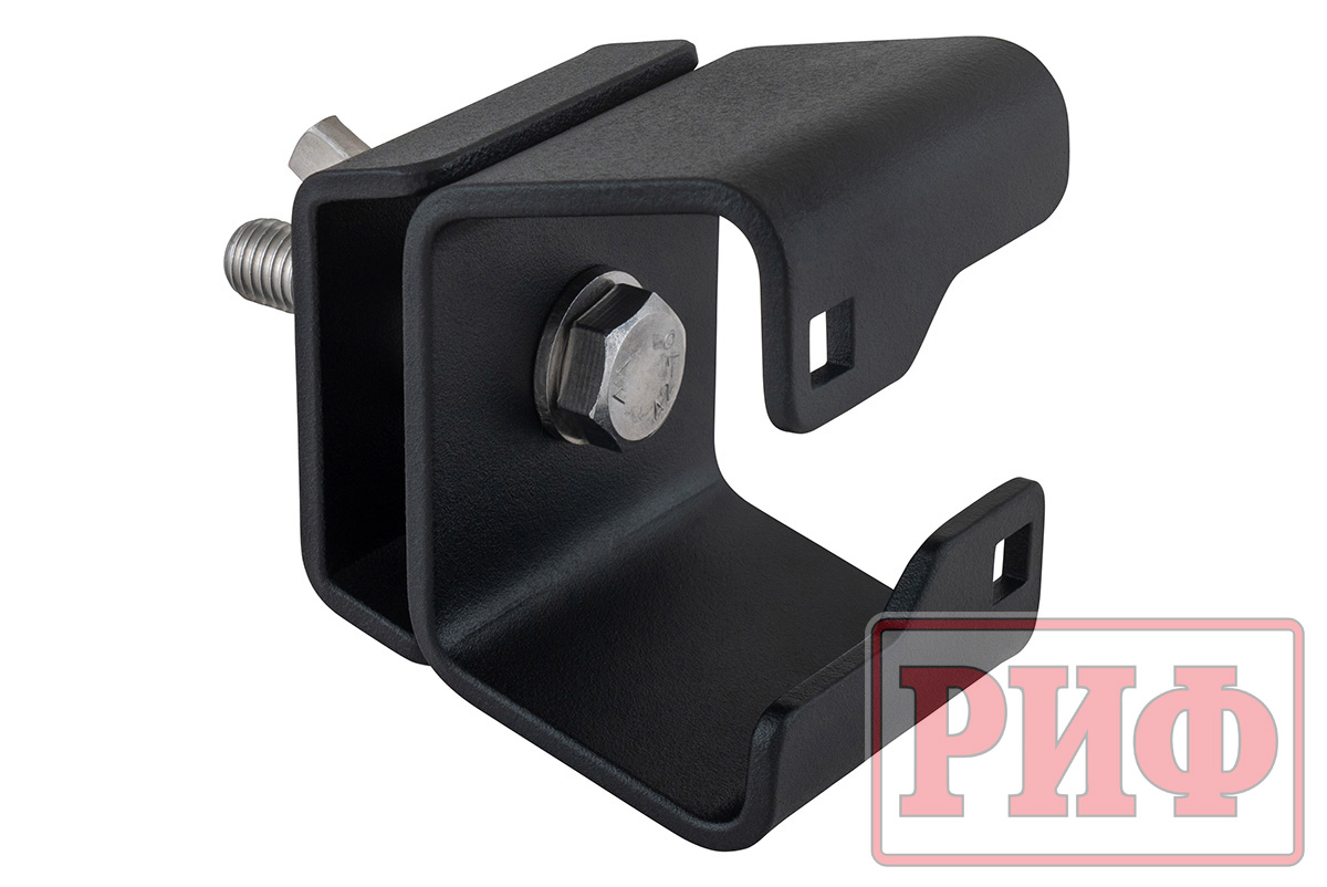 Кронштейны для верхнего крепления домкрата Hi-Jack к алюминиевому багажнику (платформе) РИФ