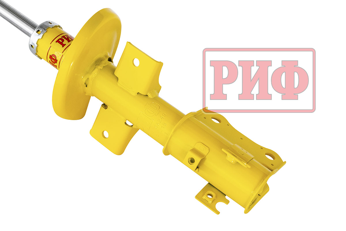 Амортизатор усиленный РИФ передний Suzuki Grand Vitara 2 JT 2005-2015, Escudo 3 2005-2017 штатный и лифт 0-40 мм