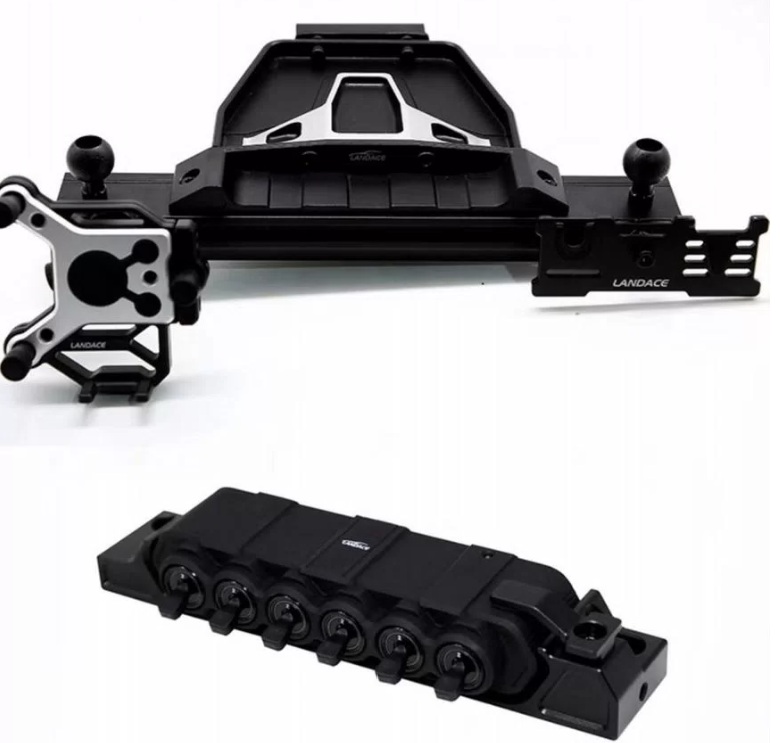 Цифровой контроллер аксессуаров LANDACE c кронштейном крепления телефона и рации TANK300