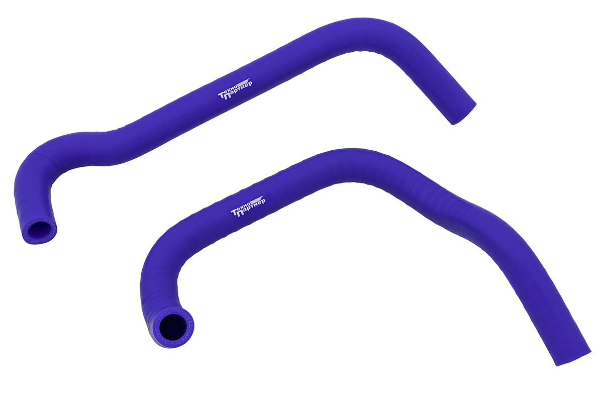 Патрубки отопителя УАЗ Патриот с 2019 г. АКПП (2 шт) силикон армированный