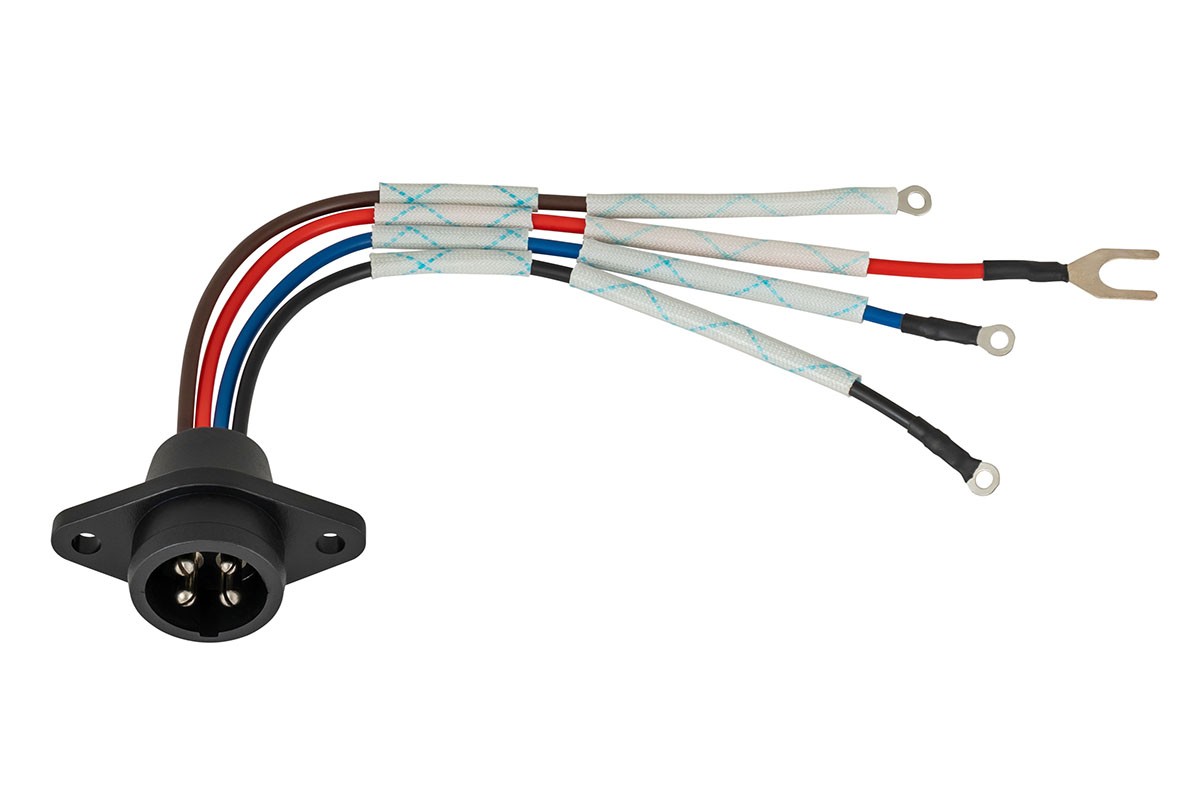 Разъем для пульта управления лебёдкой Runva