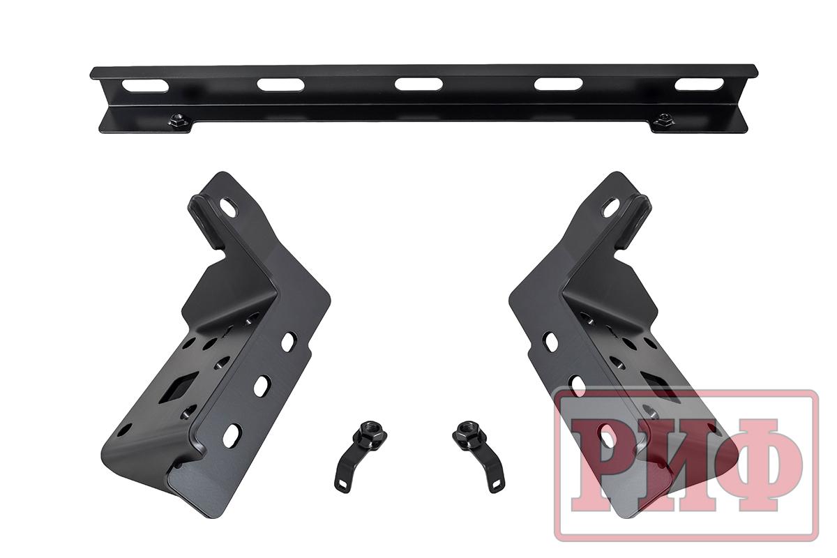 Бампер РИФ силовой передний TANK 300 c защитной центр. дугой, под штатные фары