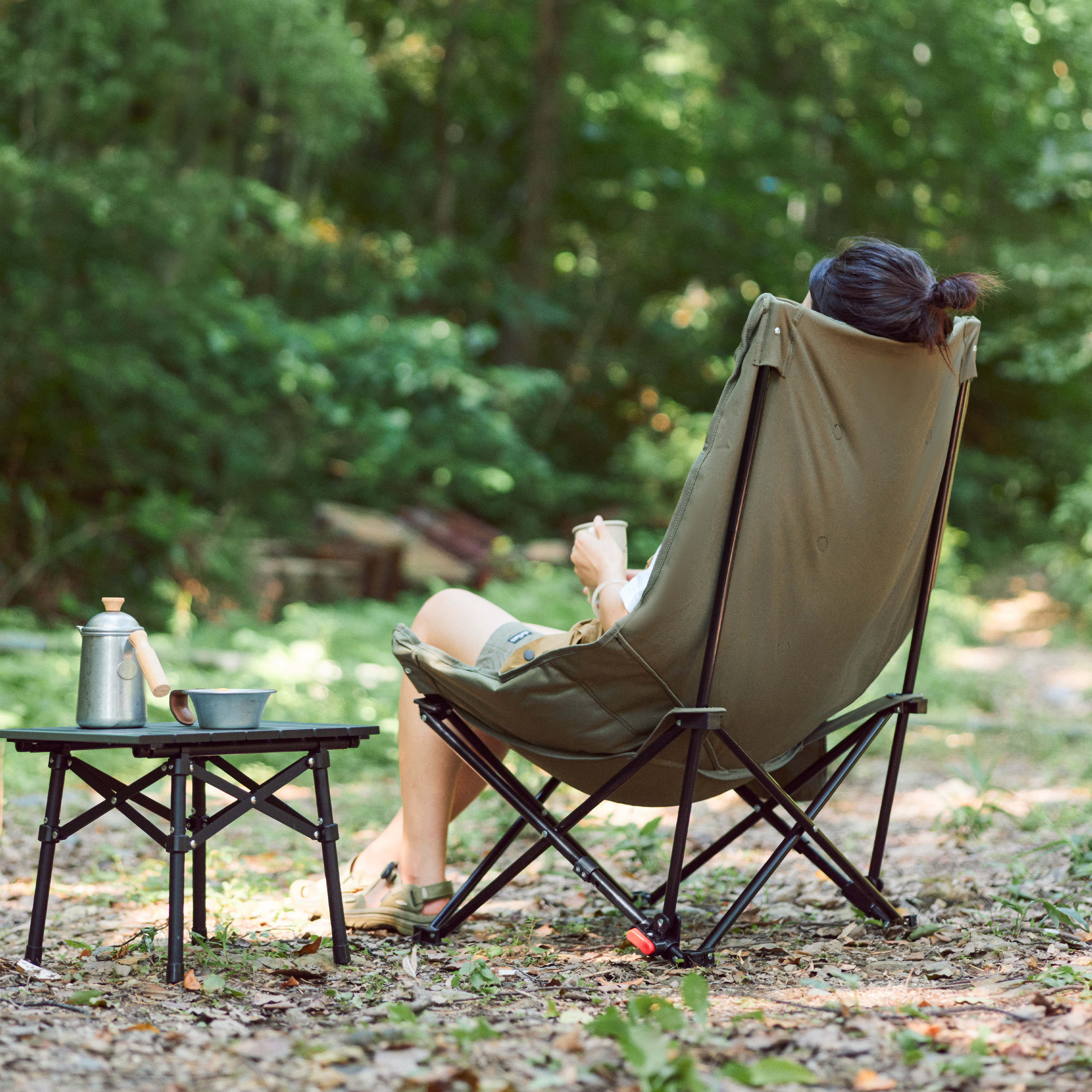 Кресло туристическое Naturehike Sea star 001, 51х62,5х90 см, складное, до 120 кг. зеленое