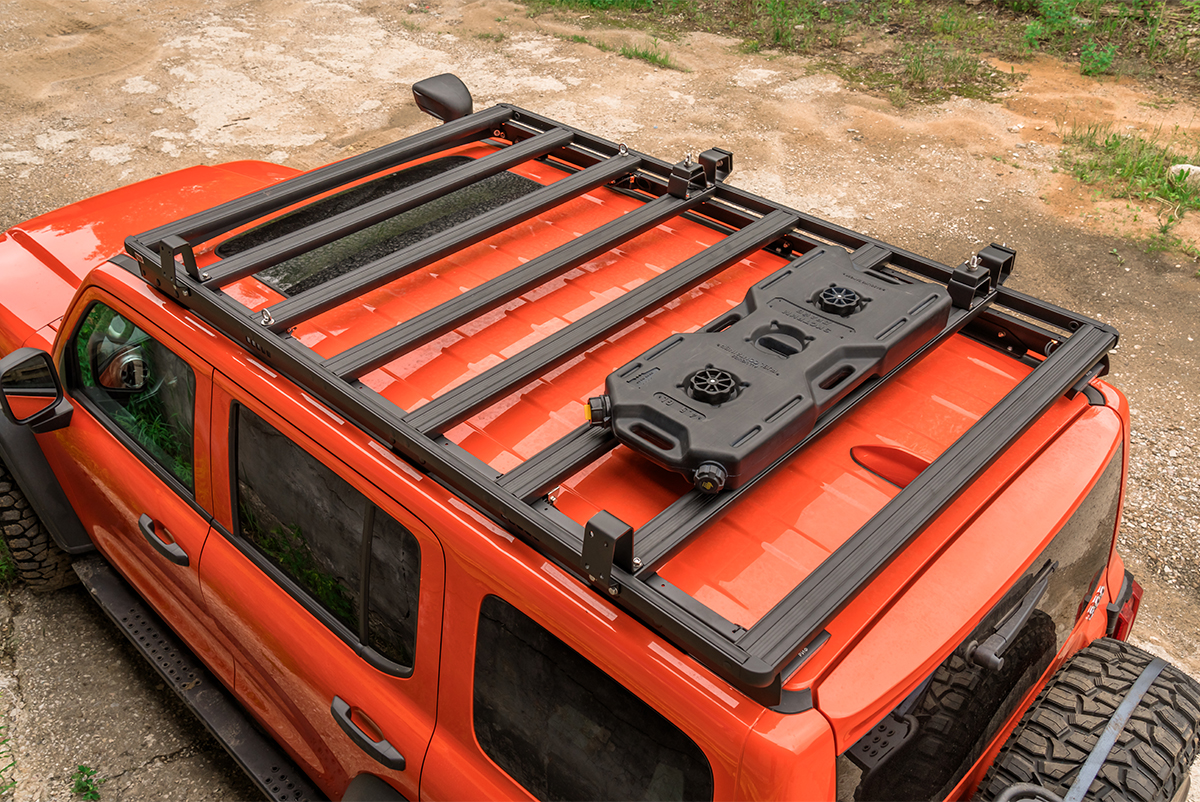 Багажник экспедиционный (платформа) алюминиевый РИФ 1350x2080 мм для TANK 300 (с крепежом)