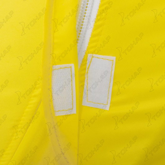 Палатка зимняя HELIOS Куб Premium 1,8х1,8, утепленная, желтый/серый