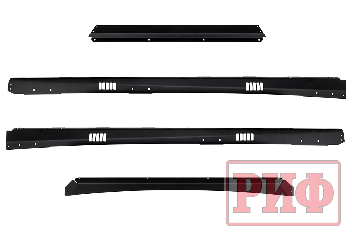 Багажник экспедиционный (платформа) алюминиевый РИФ 1300x2080 мм для Haval H9 2024+ (с крепежом)