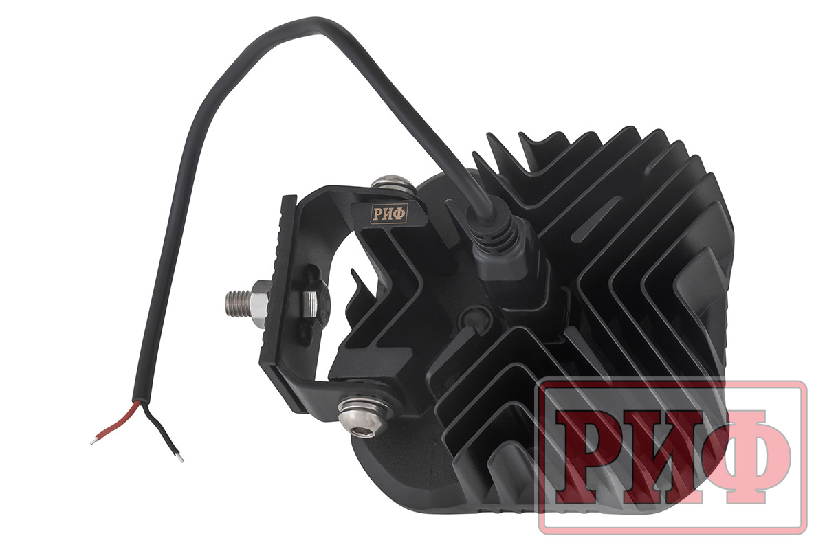 Светодиодная фара рабочего света РИФ 112x112x50 мм 90W LED