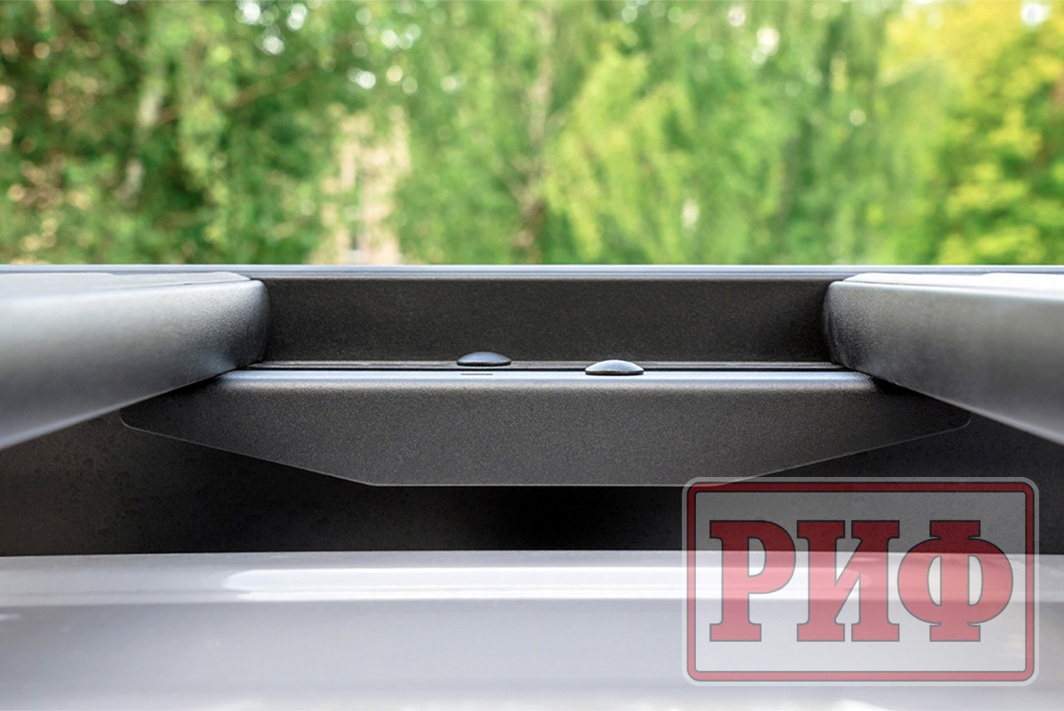 Багажник экспедиционный (платформа) алюминиевый РИФ 1250x2080 мм для Toyota Land Cruiser 80 (с крепежом)