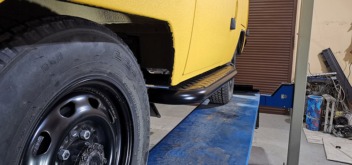 Пороги РИФ съёмные УАЗ Буханка под стандарт