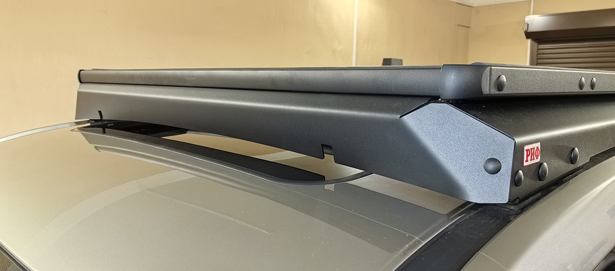 Багажник экспедиционный (платформа) алюминиевый РИФ 1150x2080 мм для TANK 500 с панорамной крышей (с крепежом)