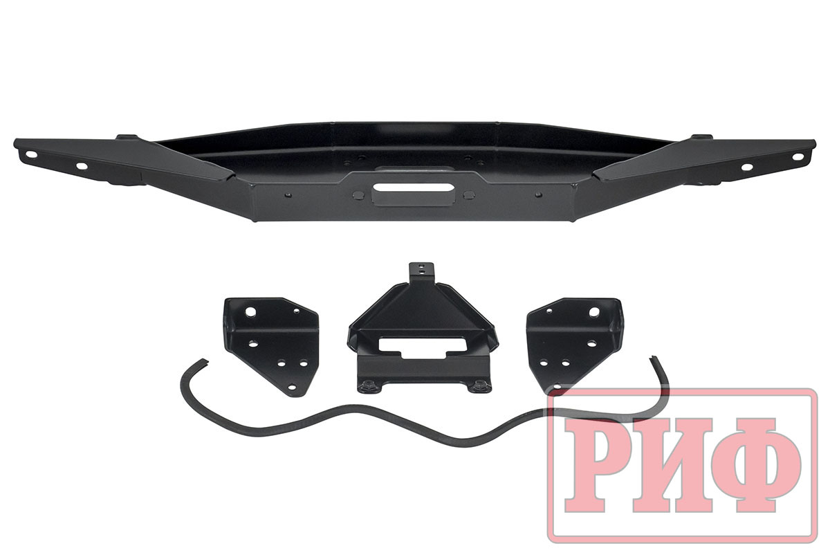 Площадка под лебёдку 4500 lbs в штатный бампер Lada Niva Travel