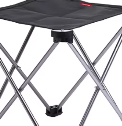 Табурет Naturehike складной, черный, до 100 кг