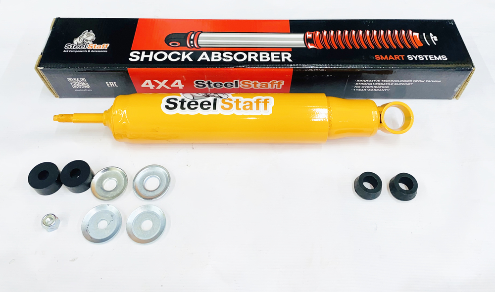 Амортизатор SteelStaff передний Toyota Land Cruiser 80/105 (лифт 100 мм) FoamCell