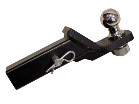 Переходник для фаркопа малый (занижение 50 мм, хром. шар)