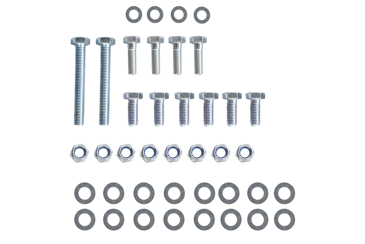 Фаркоп РИФ передний для съёмной лебёдки в штатный бампер Mitsubishi Pajero Sport 2015-2021/ L200 2015-2018 мотор 181лс