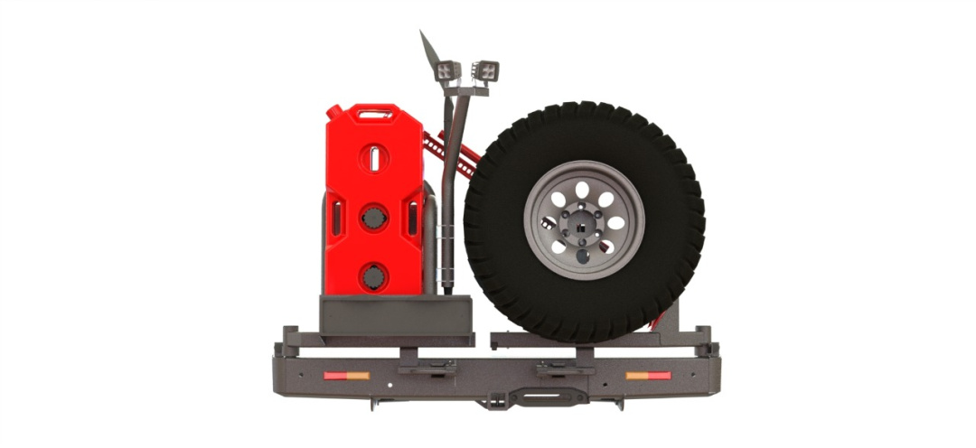 Кронштейн крепления ALO-2-E12KR на калитке Toyta Land Cruiser Prado 150