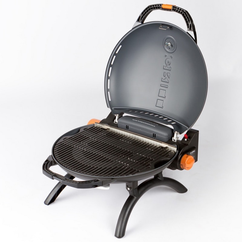 Гриль газовый O-GRILL 700T bicolor черный-золотистый (в комплекте адаптер тип А)