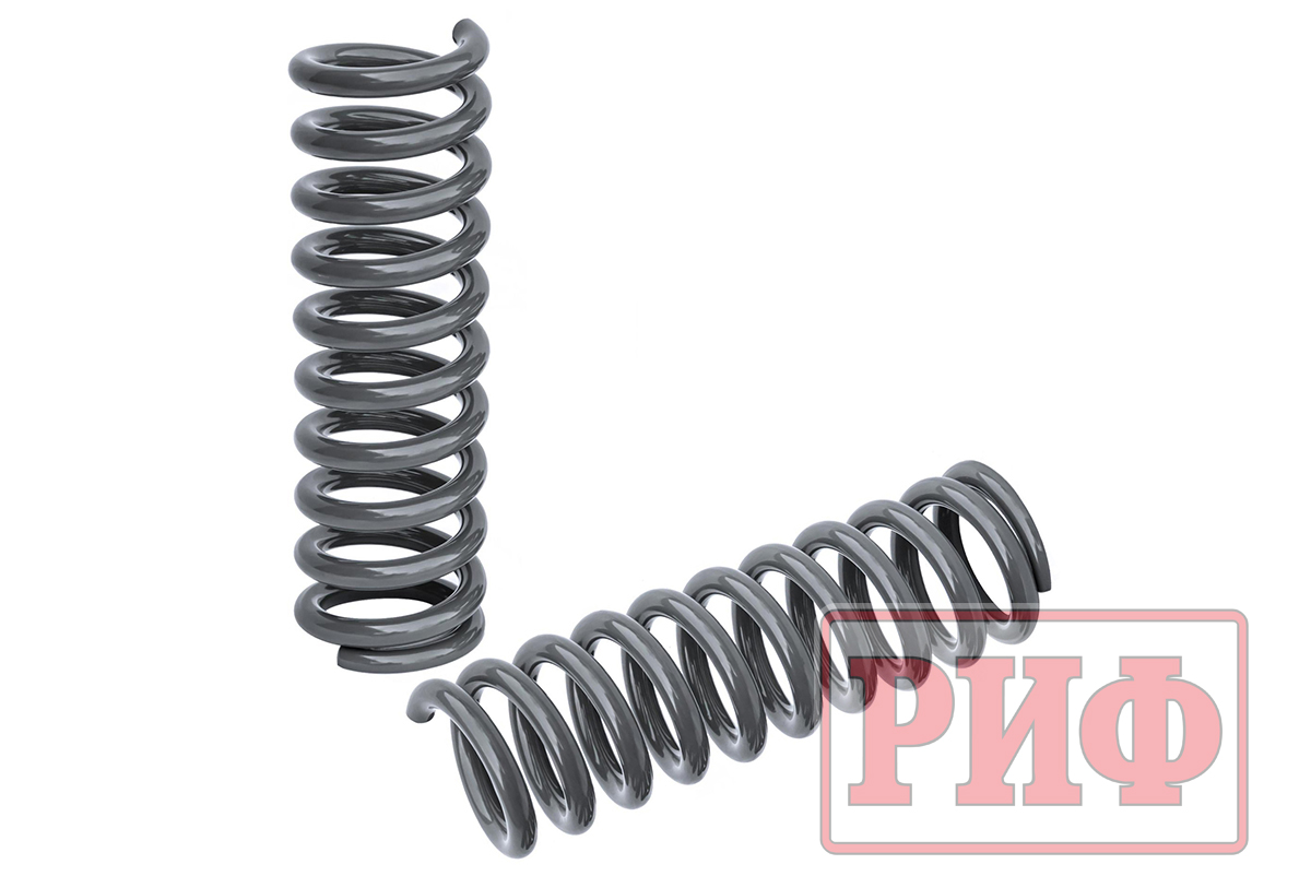 Пружины РИФ передние Nissan Navara D40/Pathfinder R51 +100 кг лифт 2