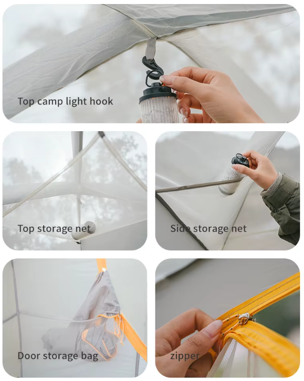 Палатка Naturehike KOTA 4, 4-местная, алюминиевый каркас, олива