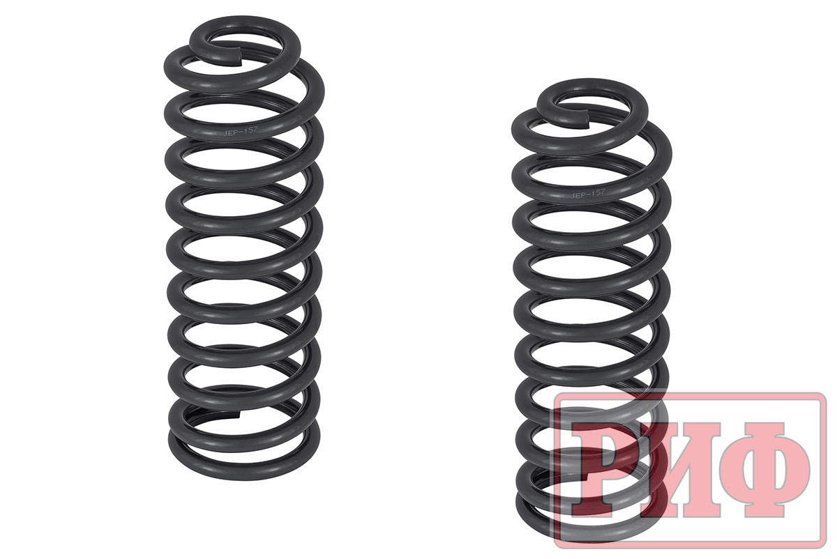 Пружины РИФ задние Jepp Wrangler JK 2006+ (4 двери) 0-200 кг лифт 50 мм