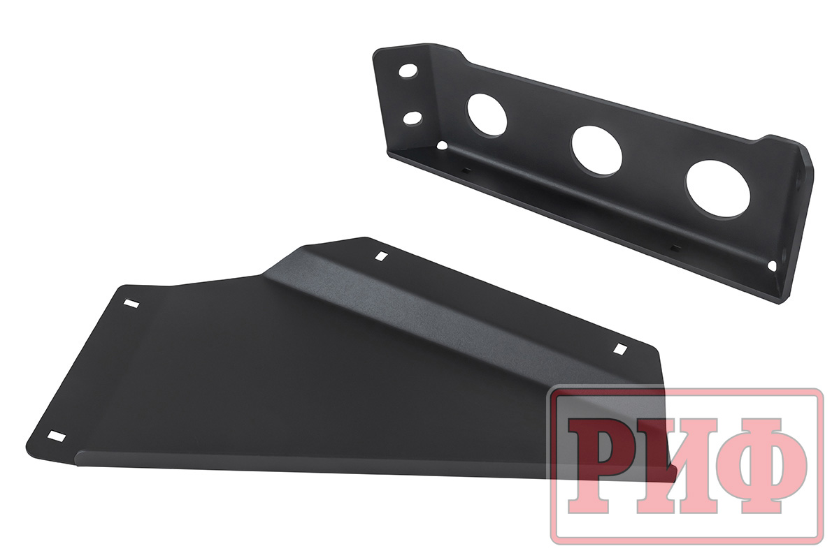 Бампер РИФ силовой передний для ГАЗ Соболь NN 4x4 под штатные фары, стандарт