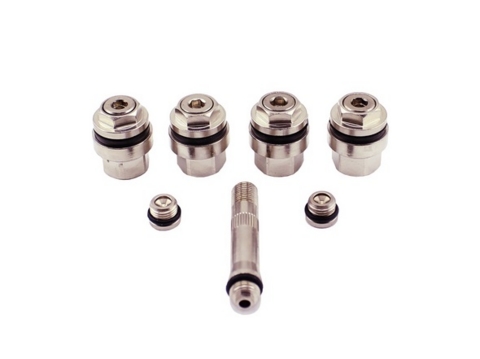 Вентиль колесный redBTR для скрытой установки (комплект 4 штуки)