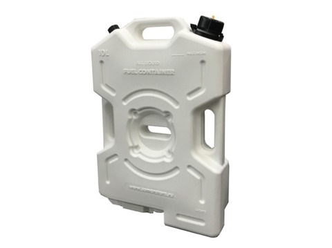 Канистра Экстрим Квадро 10л модульная белая