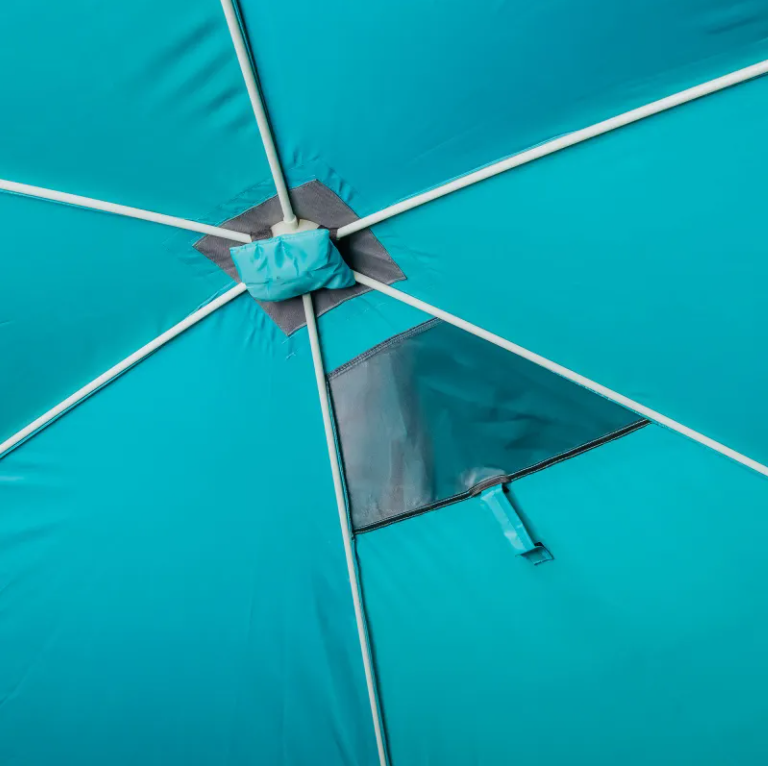 Шатер "СЛЕДОПЫТ" быстросборный, 5 стен, h-2,30 м, 3,4х3,25 м, S по полу 7,6 кв.м, цв. WATERFALL