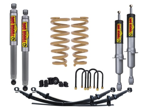 Лифт-комплект усиленной подвески Tough Dog для Toyota Hilux 2005-2015, постоянная тяжелая нагрузка 500 кг к ПСМ, лифт 40 мм