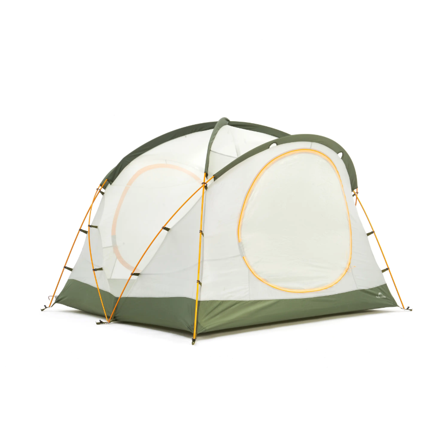Палатка Naturehike KOTA 4, 4-местная, алюминиевый каркас, олива