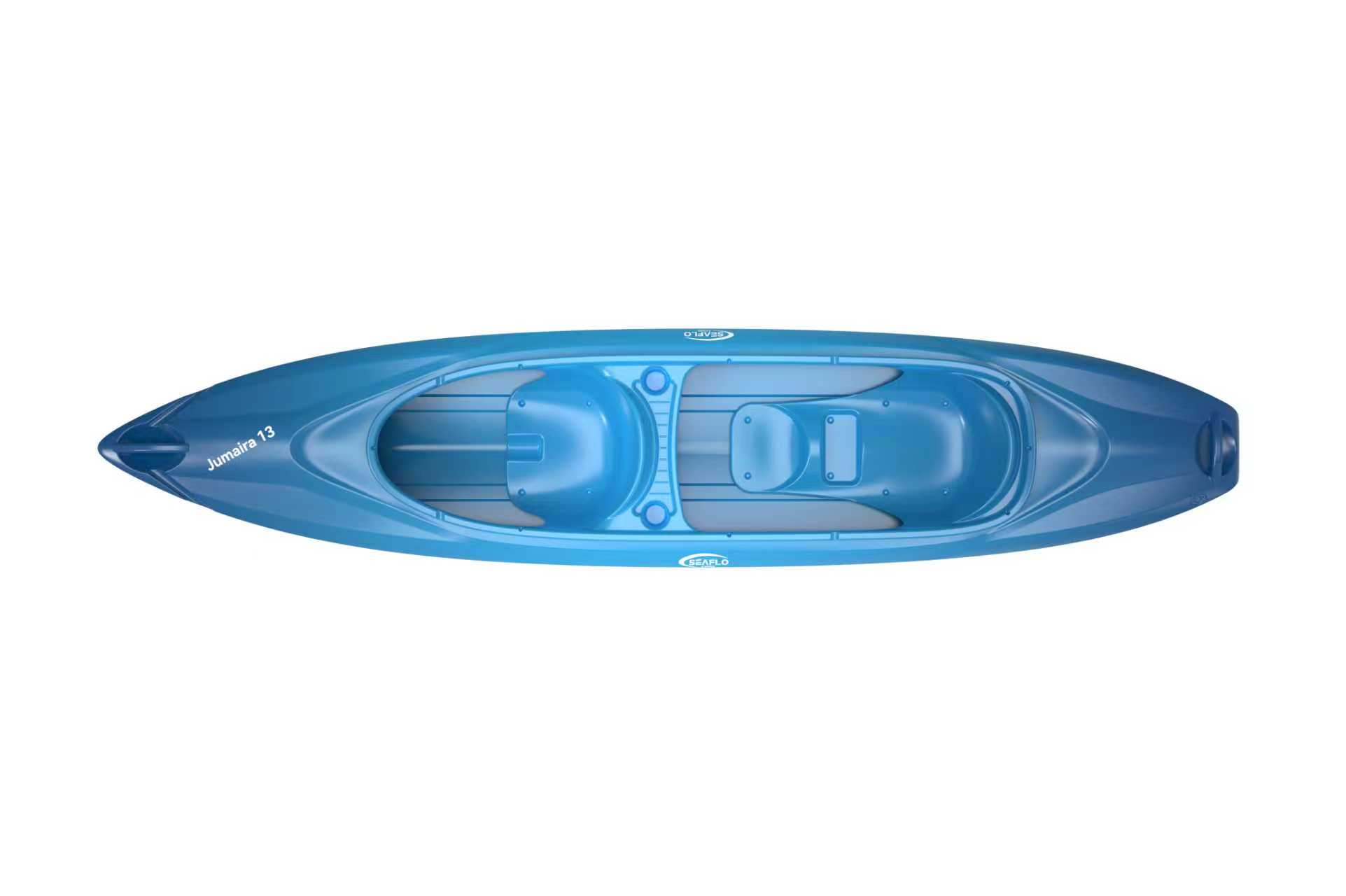 Каяк SEAFLO River Rover XL тандем 13 (400 см), тип Sit-In. синий.