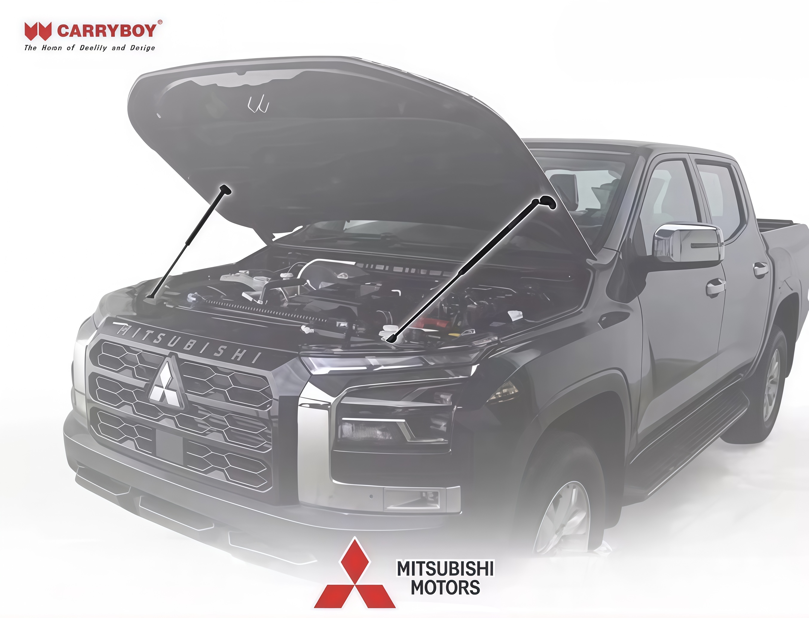 Амортизатор капота MMC L200 (2024 - )