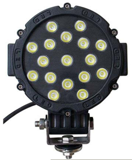 Светодиодная фара дальнего света РИФ 202 мм 51W LED