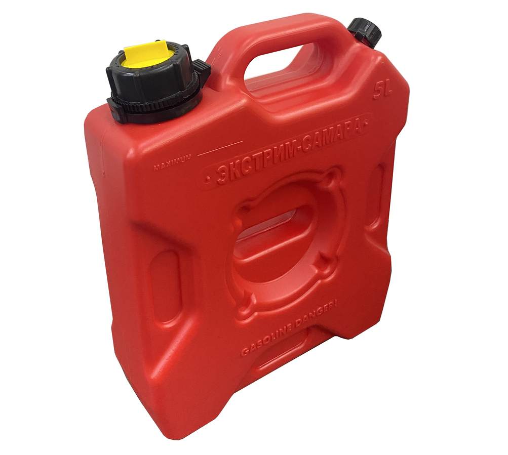 Канистра Экстрим Самара 5л (Красная) с малым клапаном