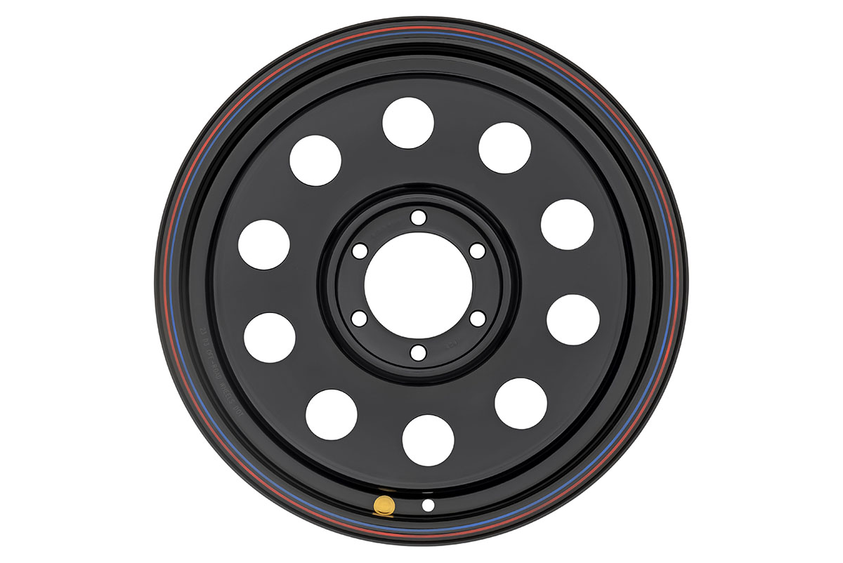 Диск усиленный стальной черный 6x139,7 8xR18 d110 ET+25