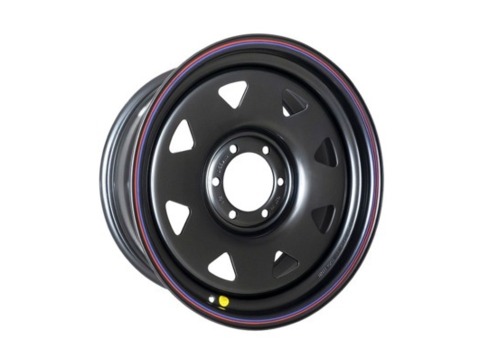 Диск колесный стальной штампованный ORW 19B, 6x139.7, 18x8, ET+15, ЦО 110, черный