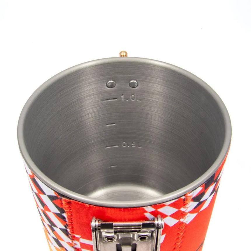 Система приготовления пищи СЛЕДОПЫТ - FORZA TURBO BOIL, 1 л, с переходником для посуды